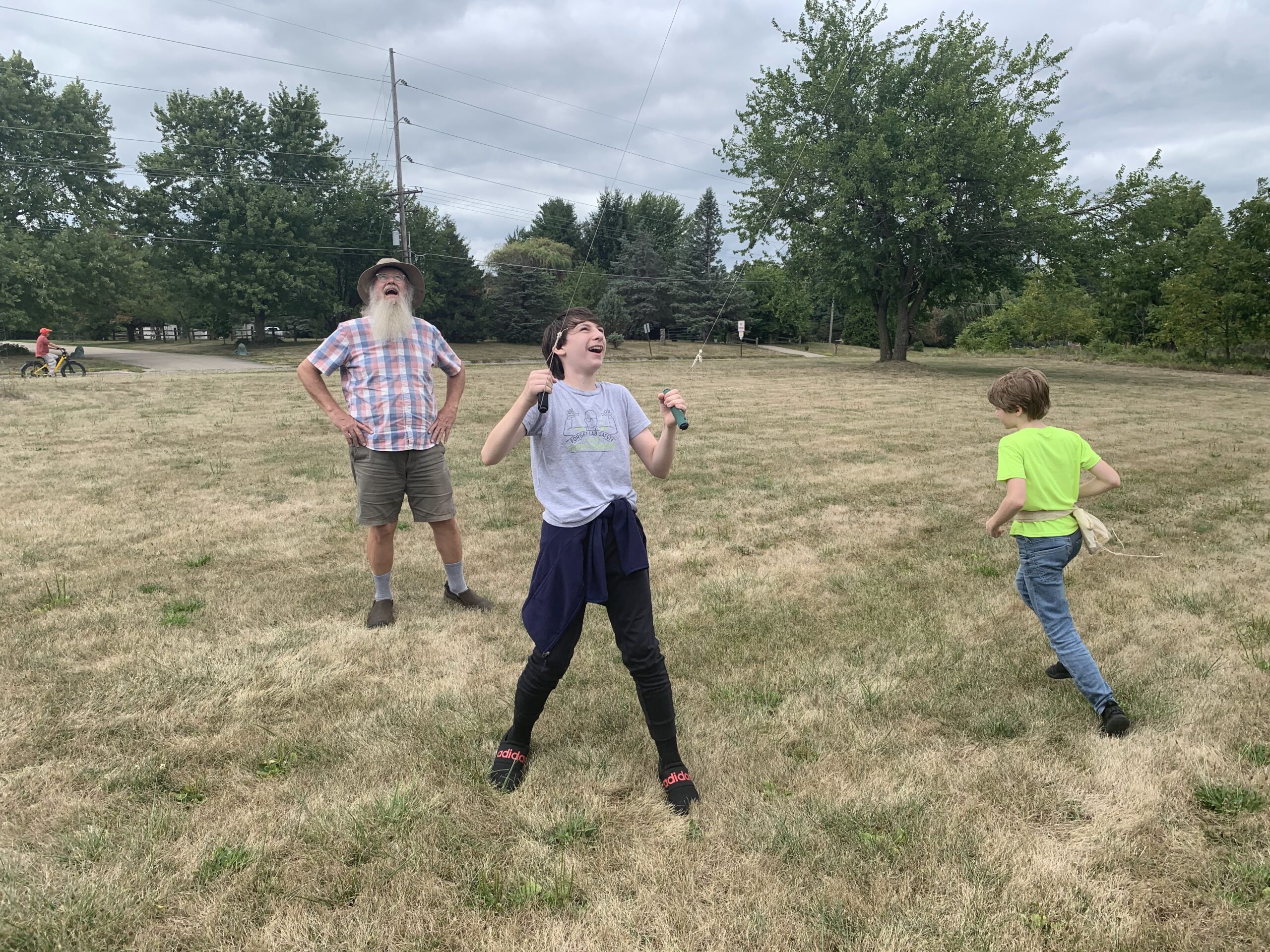 Kite Flying with Grandparents – Abram